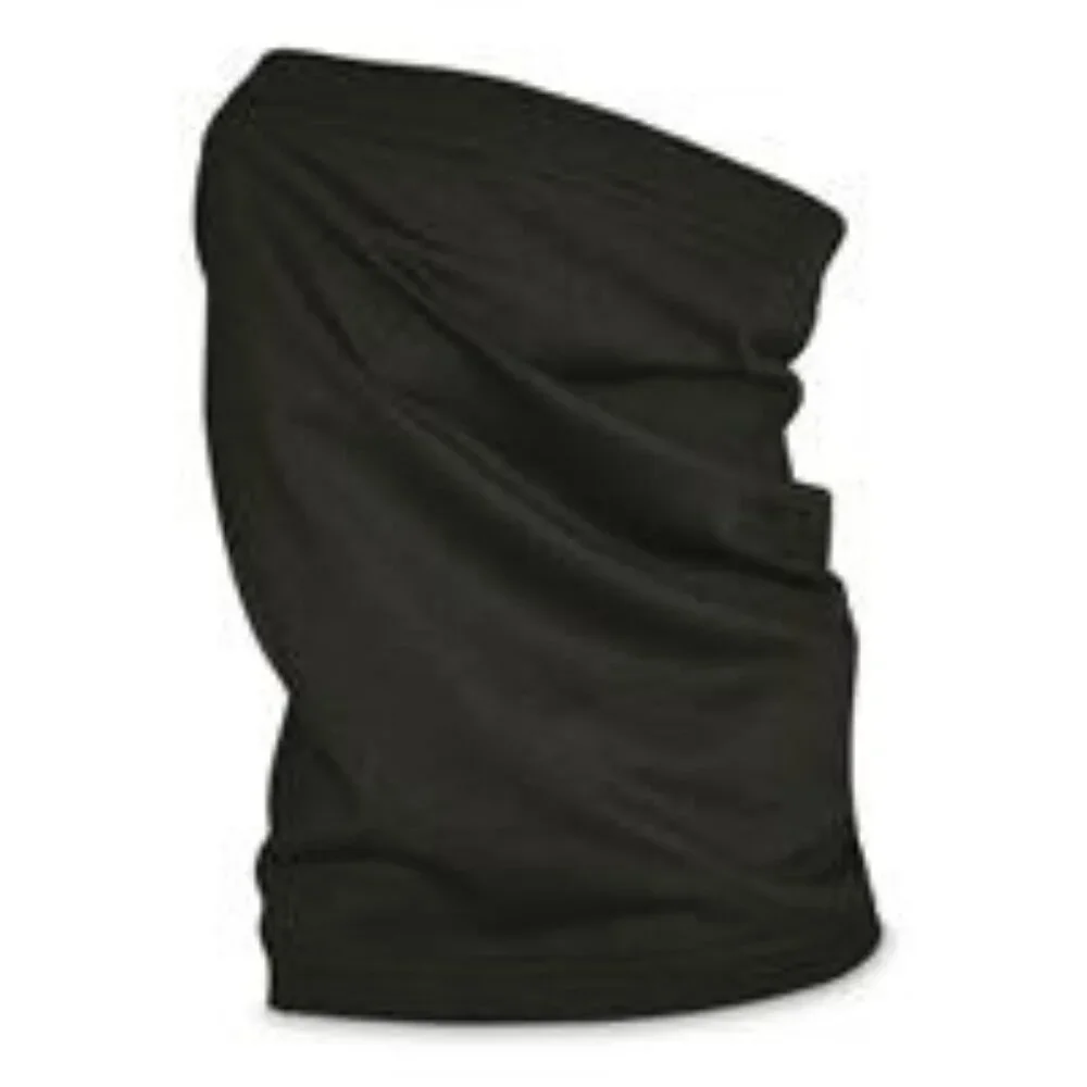 Igloos Adult Lightweight Gaiter Face Mask Black One Size NWT